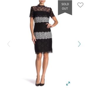 NEW Everleigh Lace Colorblock Dress